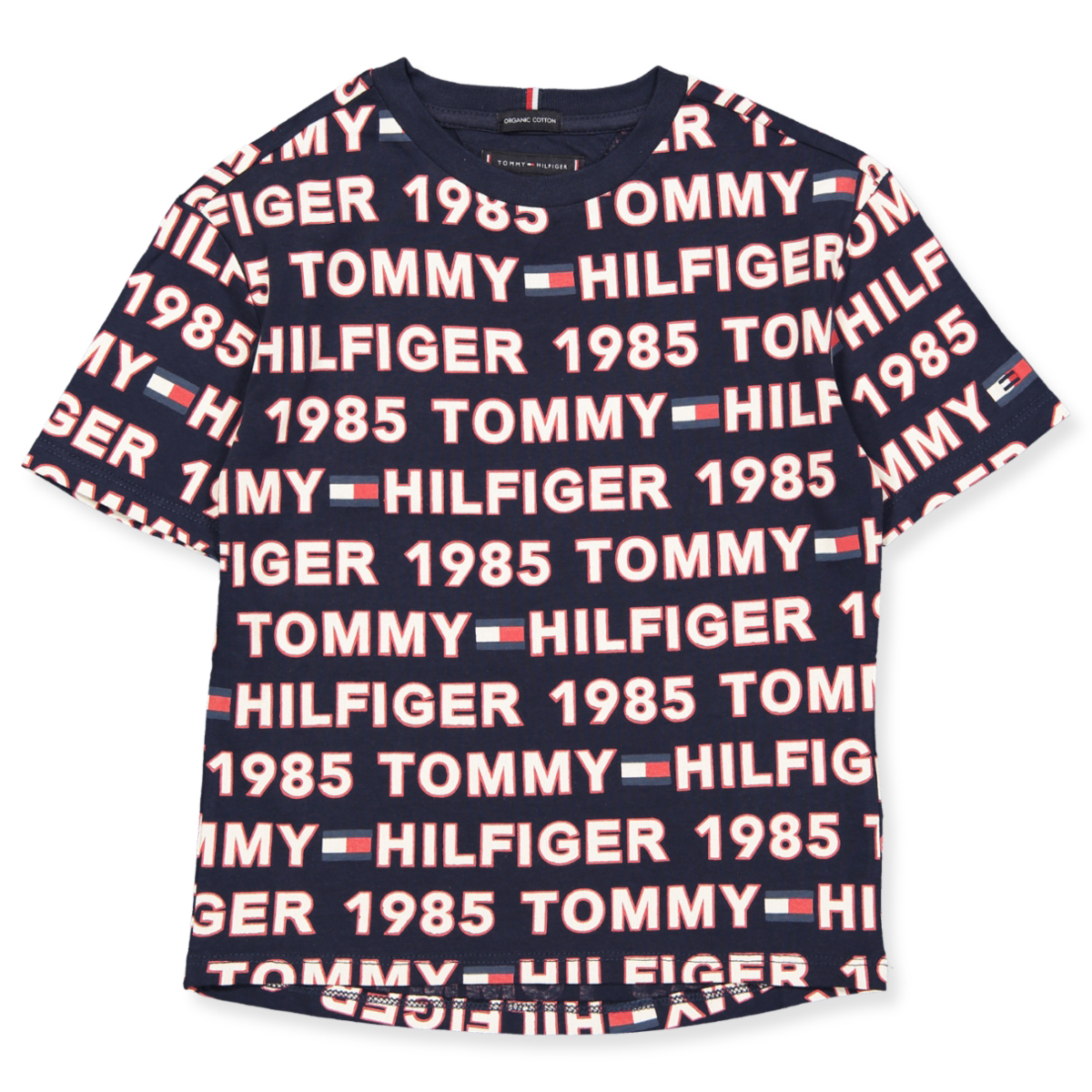Organic blå t-shirt (12 år/152 cm)