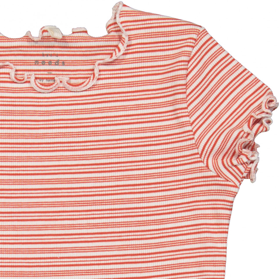 Name it - Vemma t-shirt - Spicy Orange - Rød